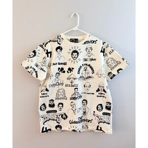 KidSuper Beast Coast Shirt Mens M Heavyweight Pro Era Flatbush Zombies AOP Rare